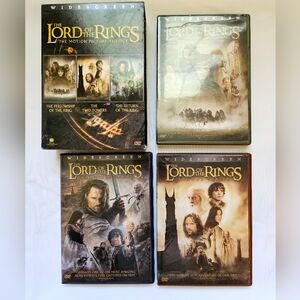 *Lord of the Rings* 3 movie box set. Collectors item.